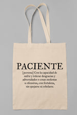 Bolsa PACIENTE - Motquo