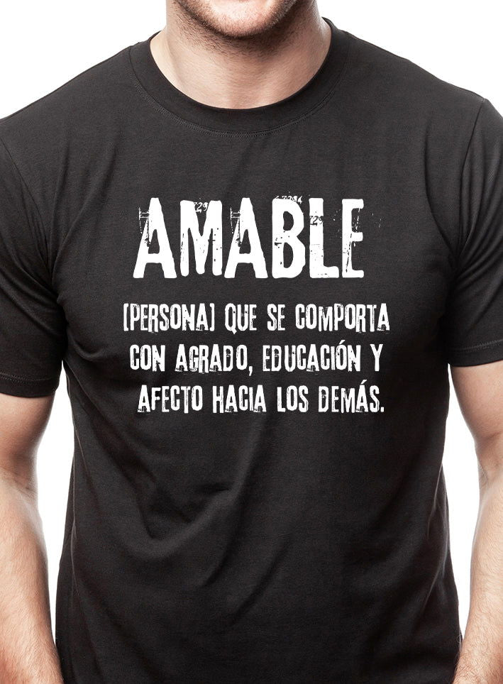 Camiseta AMABLE - Motquo