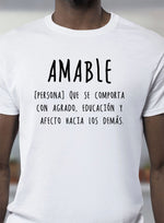 Camiseta AMABLE - Motquo