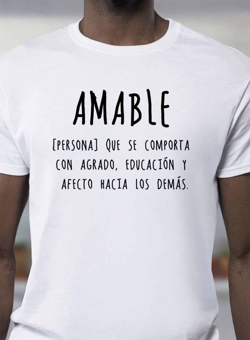 Camiseta AMABLE - Motquo