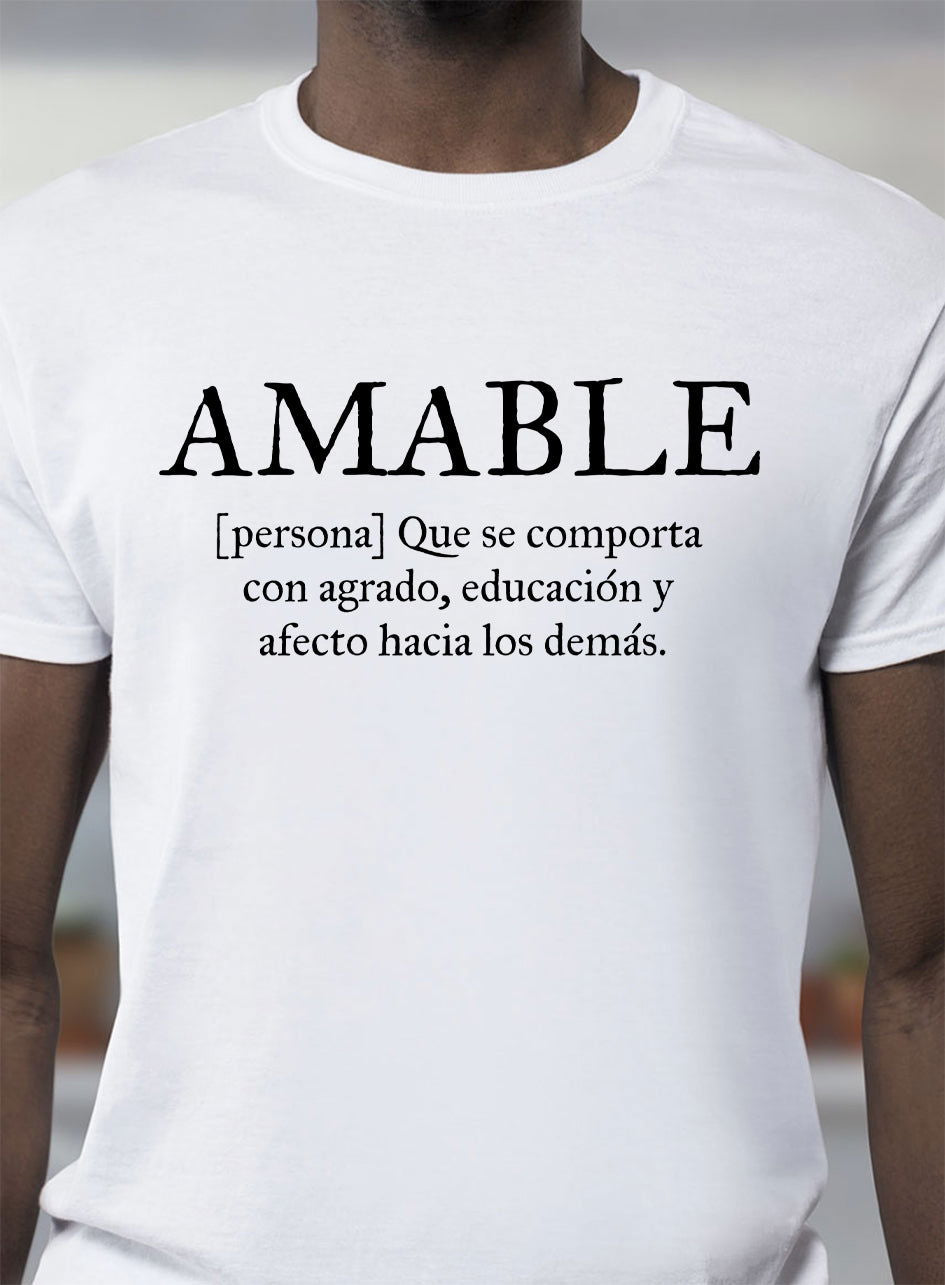 Camiseta AMABLE - Motquo