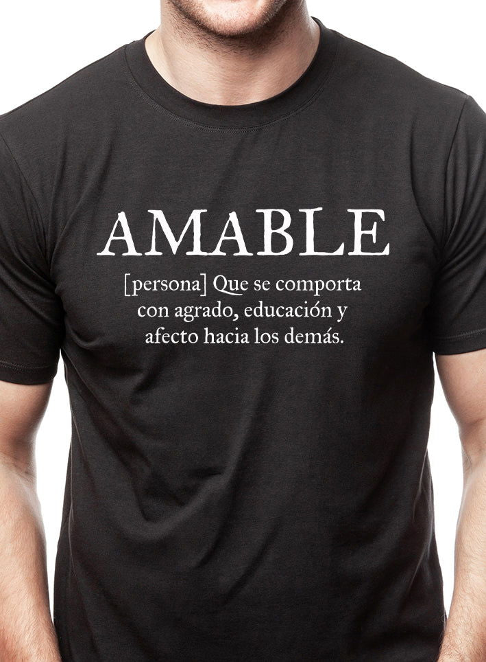 Camiseta AMABLE - Motquo