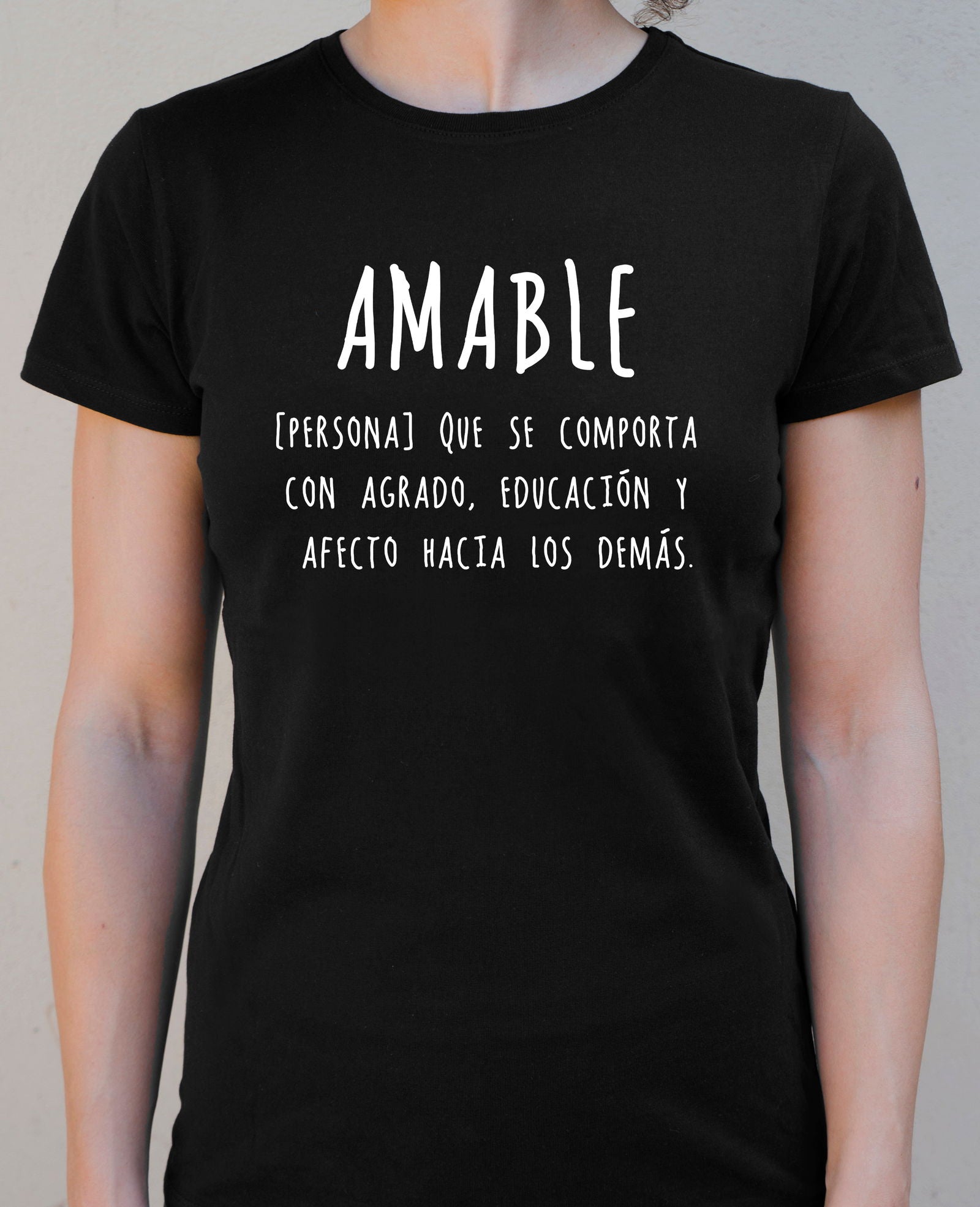 Camiseta AMABLE ♀ - Motquo