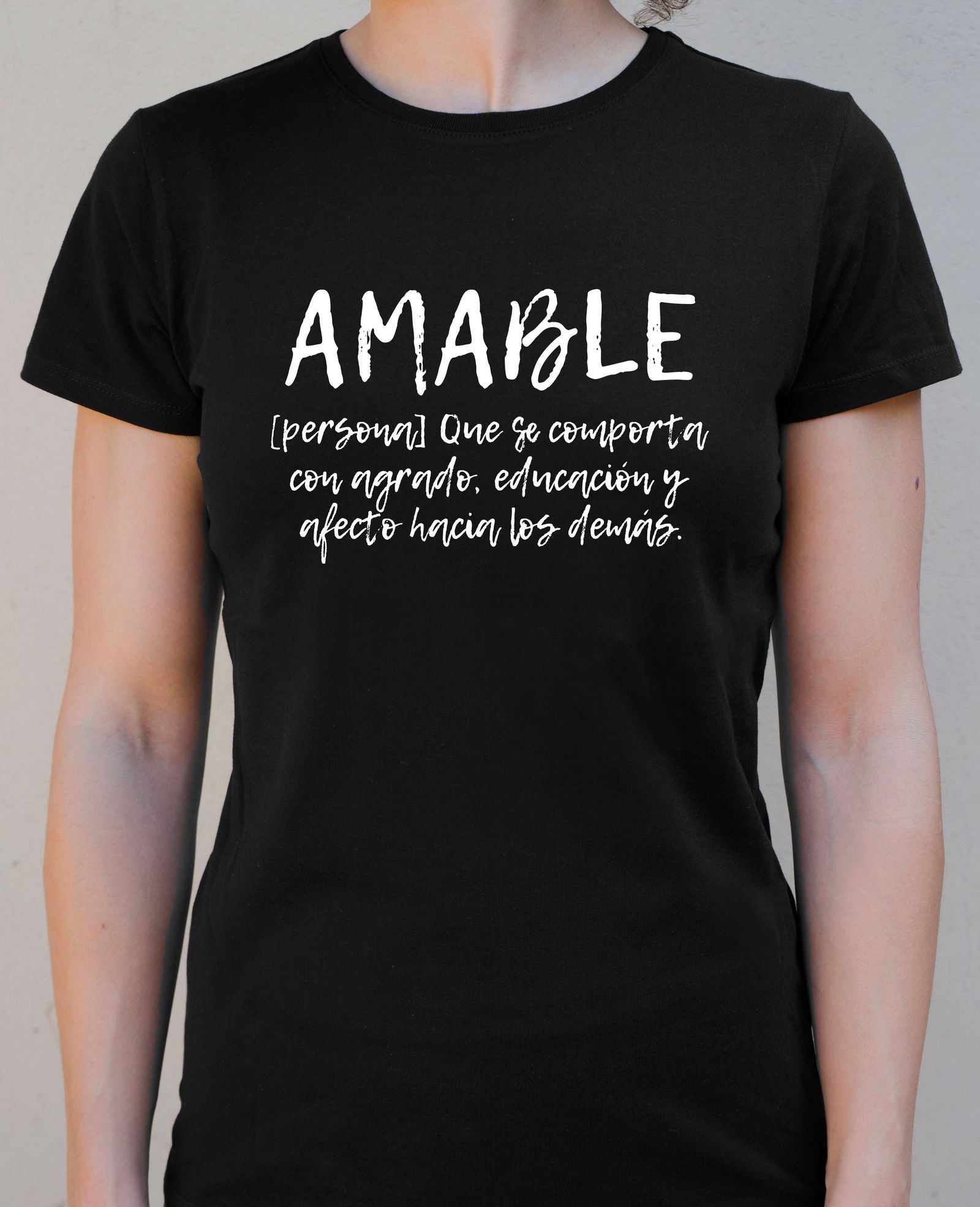 Camiseta AMABLE ♀ - Motquo