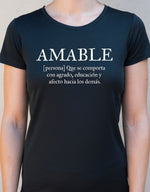 Camiseta AMABLE ♀ sport - Motquo