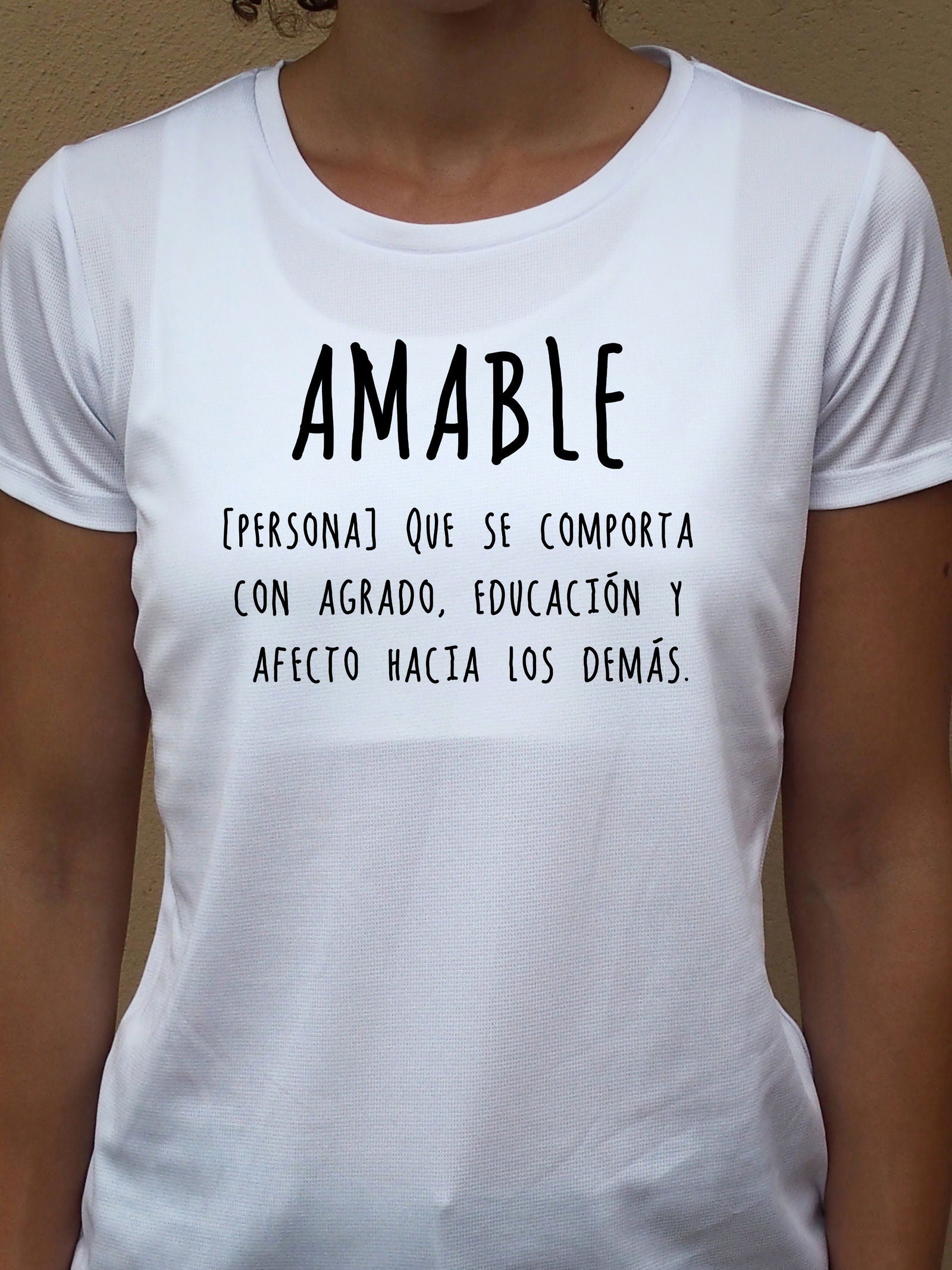 Camiseta AMABLE ♀ sport - Motquo