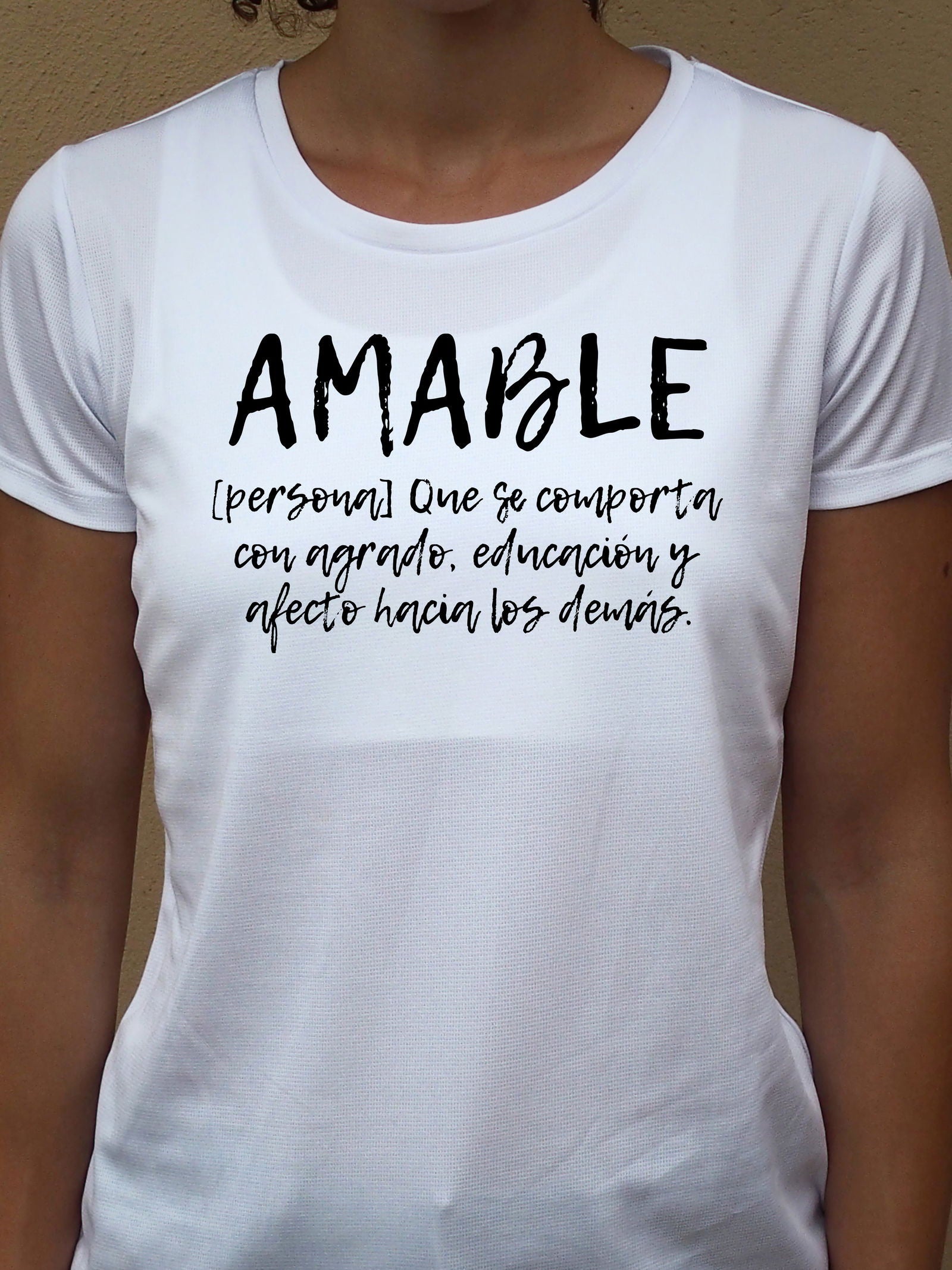 Camiseta AMABLE ♀ sport - Motquo