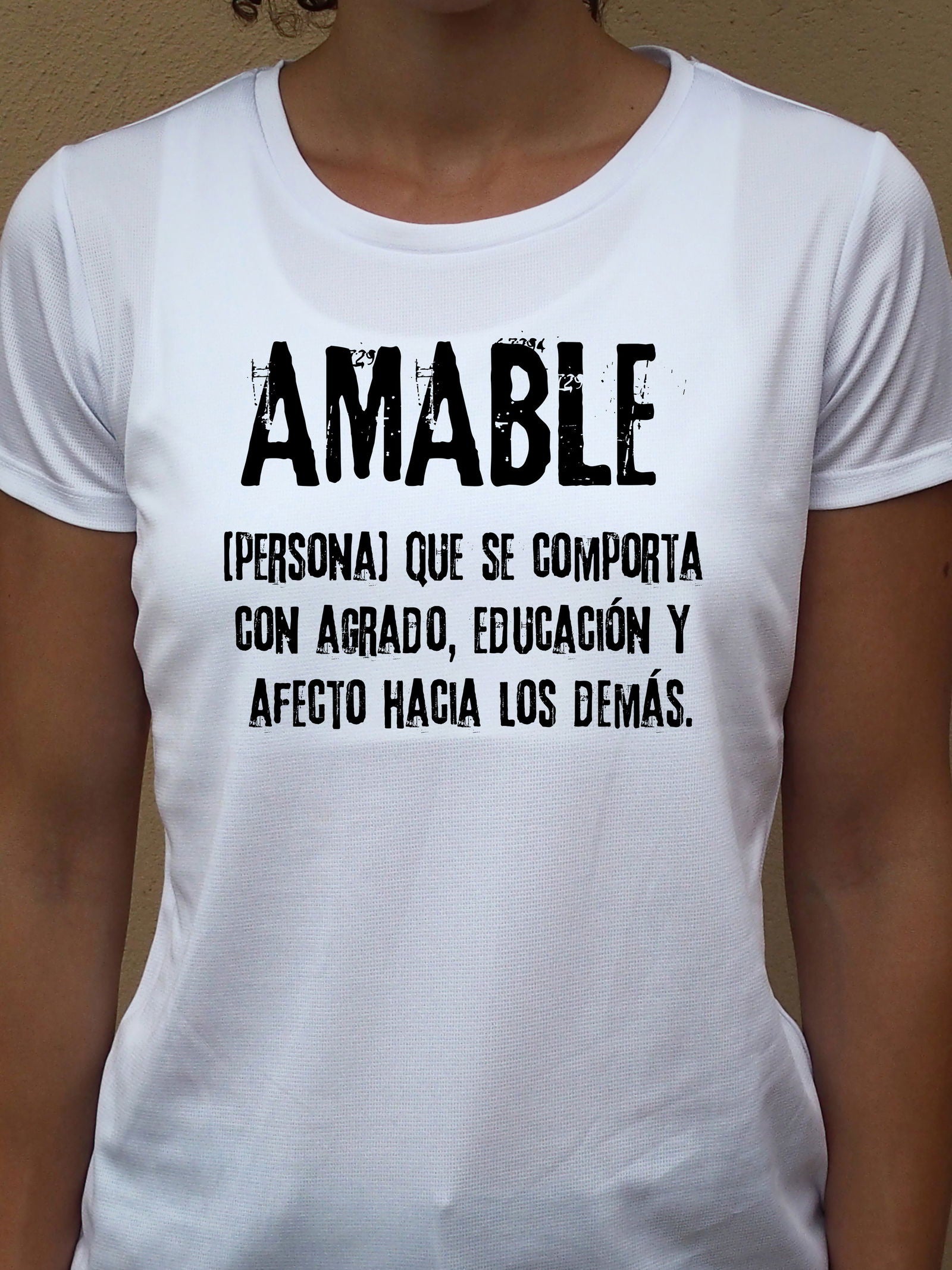 Camiseta AMABLE ♀ sport - Motquo