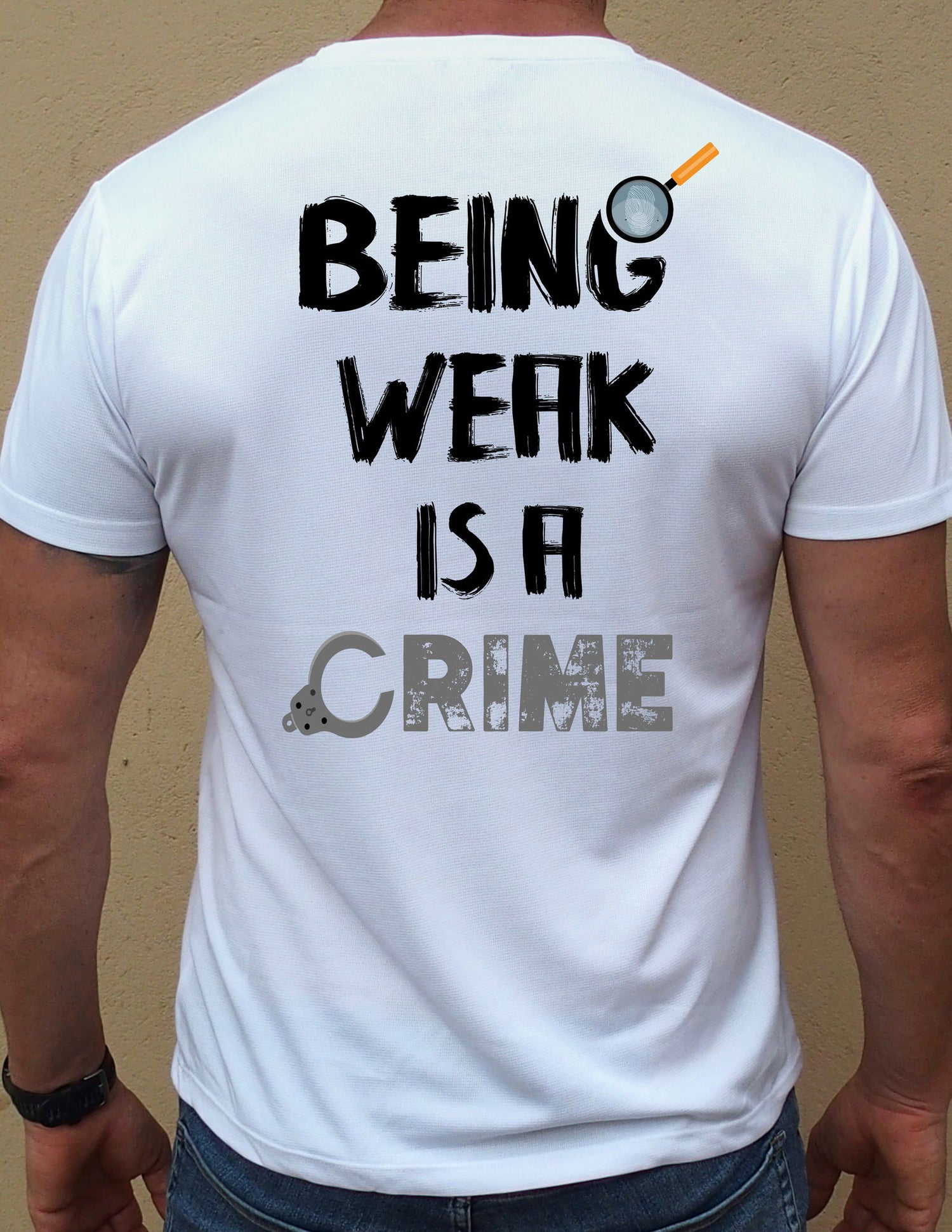 Camiseta "Crime" sport - Motquo