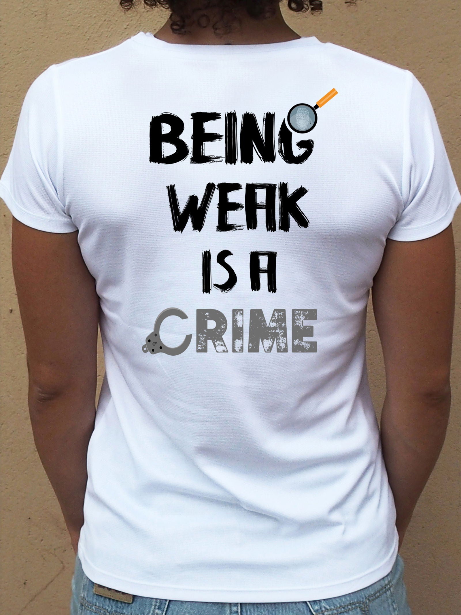 Camiseta "Crime" ♀ sport - Motquo