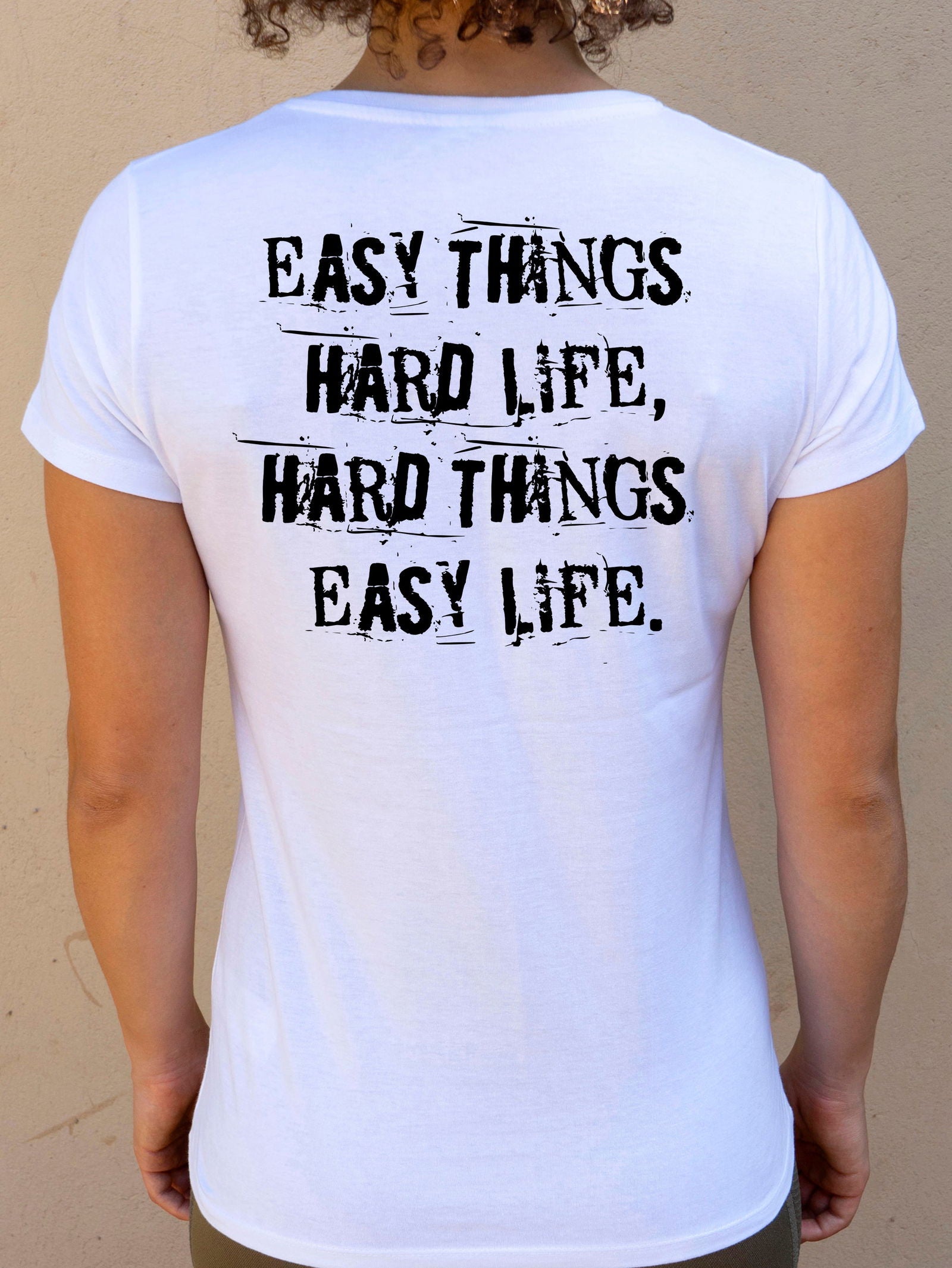 Camiseta "Easy Things" ♀ - Motquo