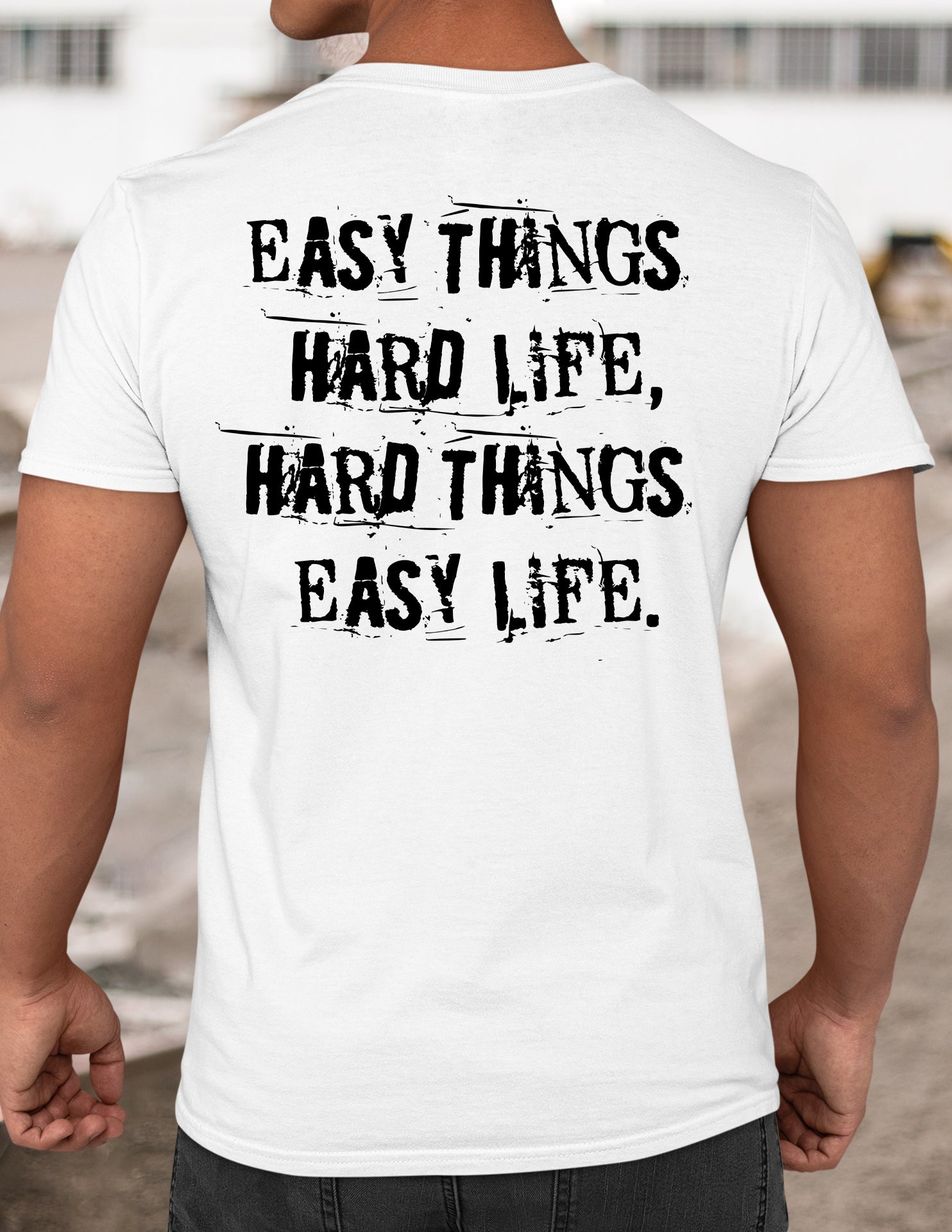 Camiseta "Easy things" - Motquo