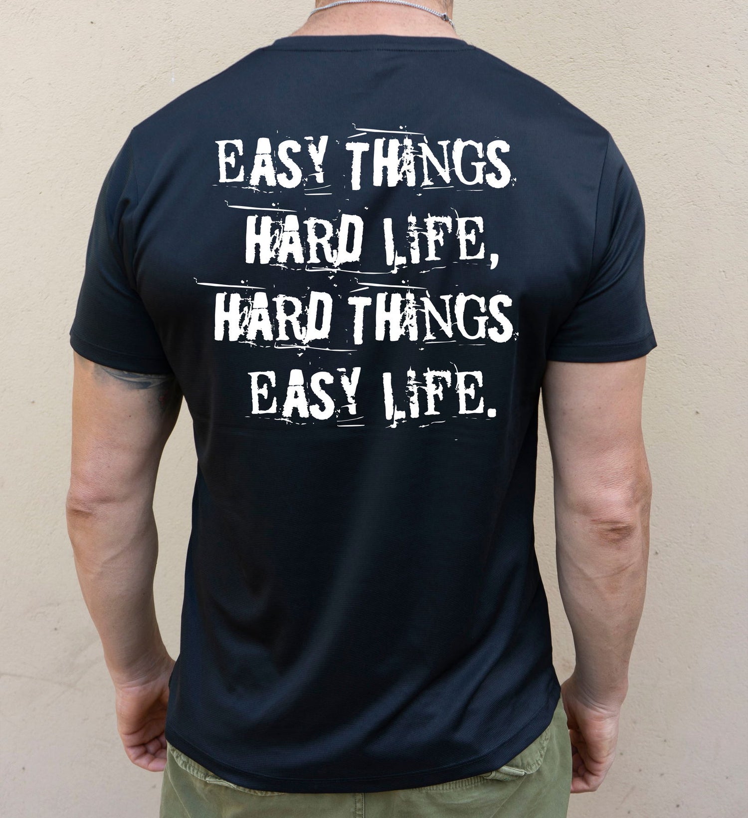 Camiseta "Easy things" sport - Motquo