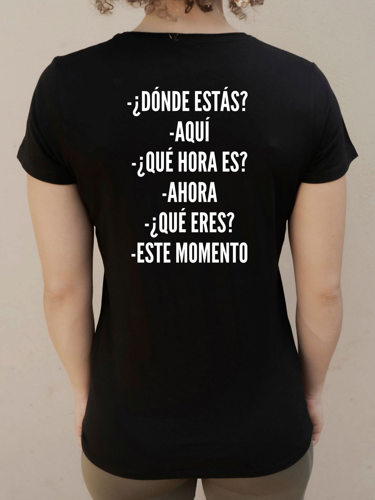 Camiseta "Este momento" ♀ - Motquo