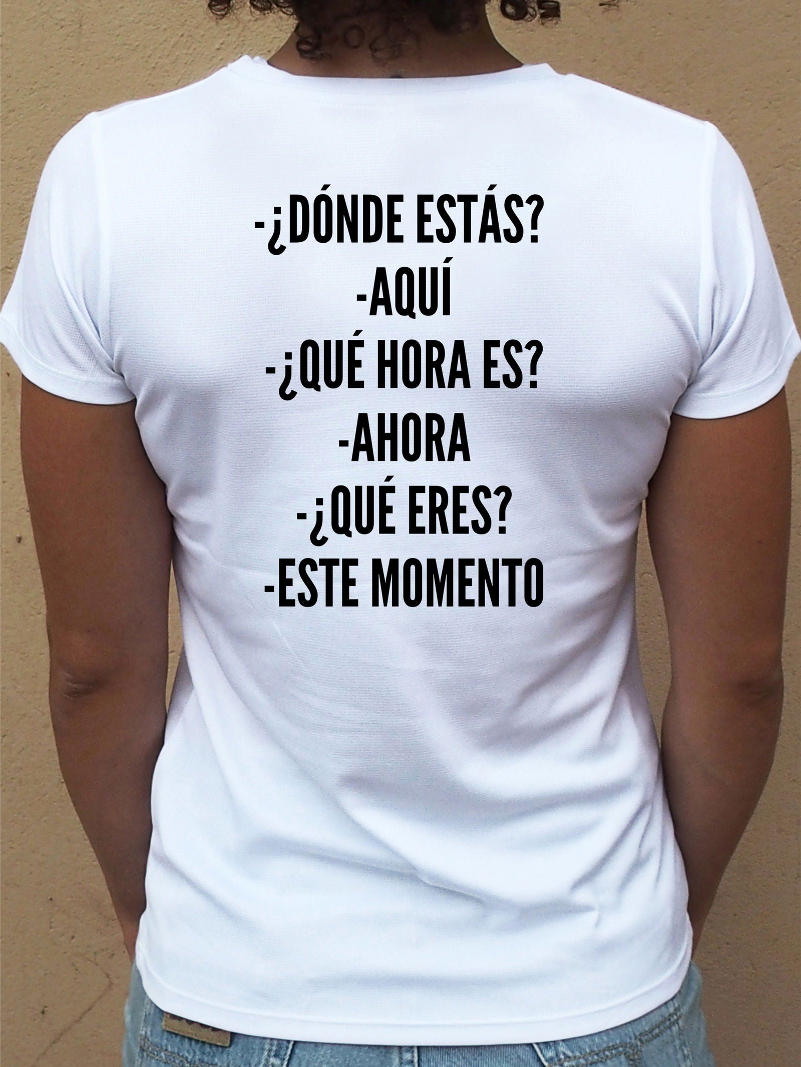 Camiseta "Este momento" ♀ sport - Motquo