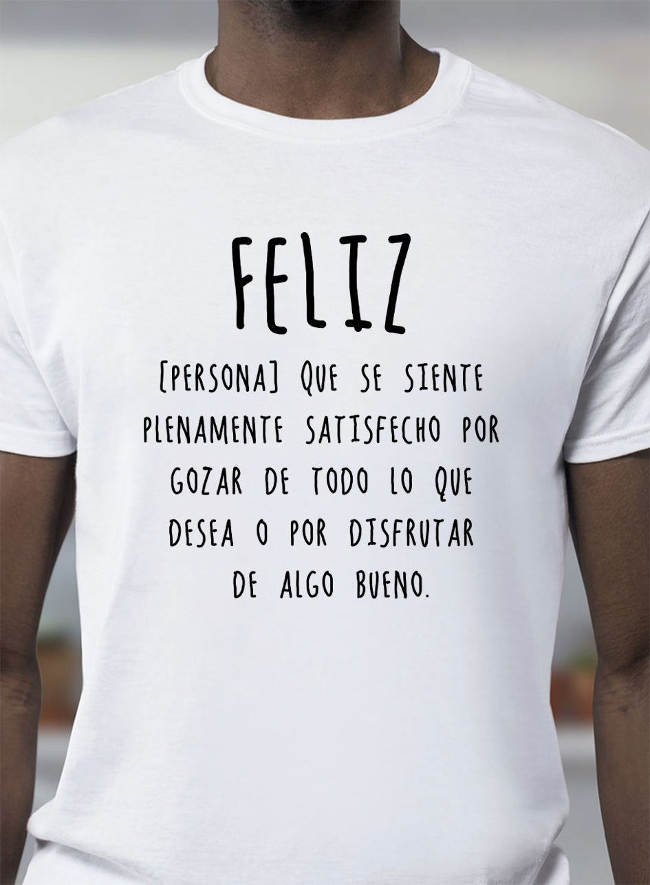 Camiseta FELIZ - Motquo