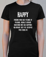 Camiseta FELIZ ♀ - Motquo