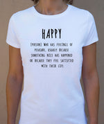 Camiseta FELIZ ♀ - Motquo