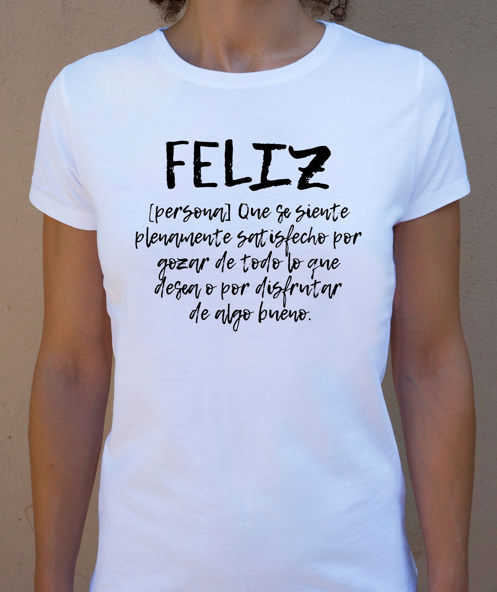 Camiseta FELIZ ♀ - Motquo