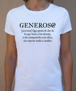 Camiseta GENEROS@ ♀ - Motquo