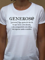 Camiseta GENEROS@ ♀ sport - Motquo