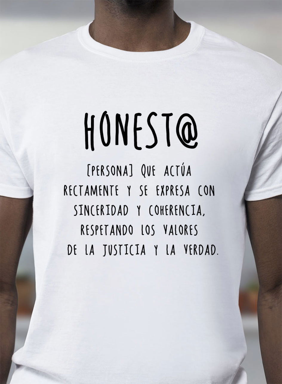 Camiseta HONEST@ - Motquo