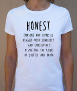 Camiseta HONEST@ ♀ - Motquo