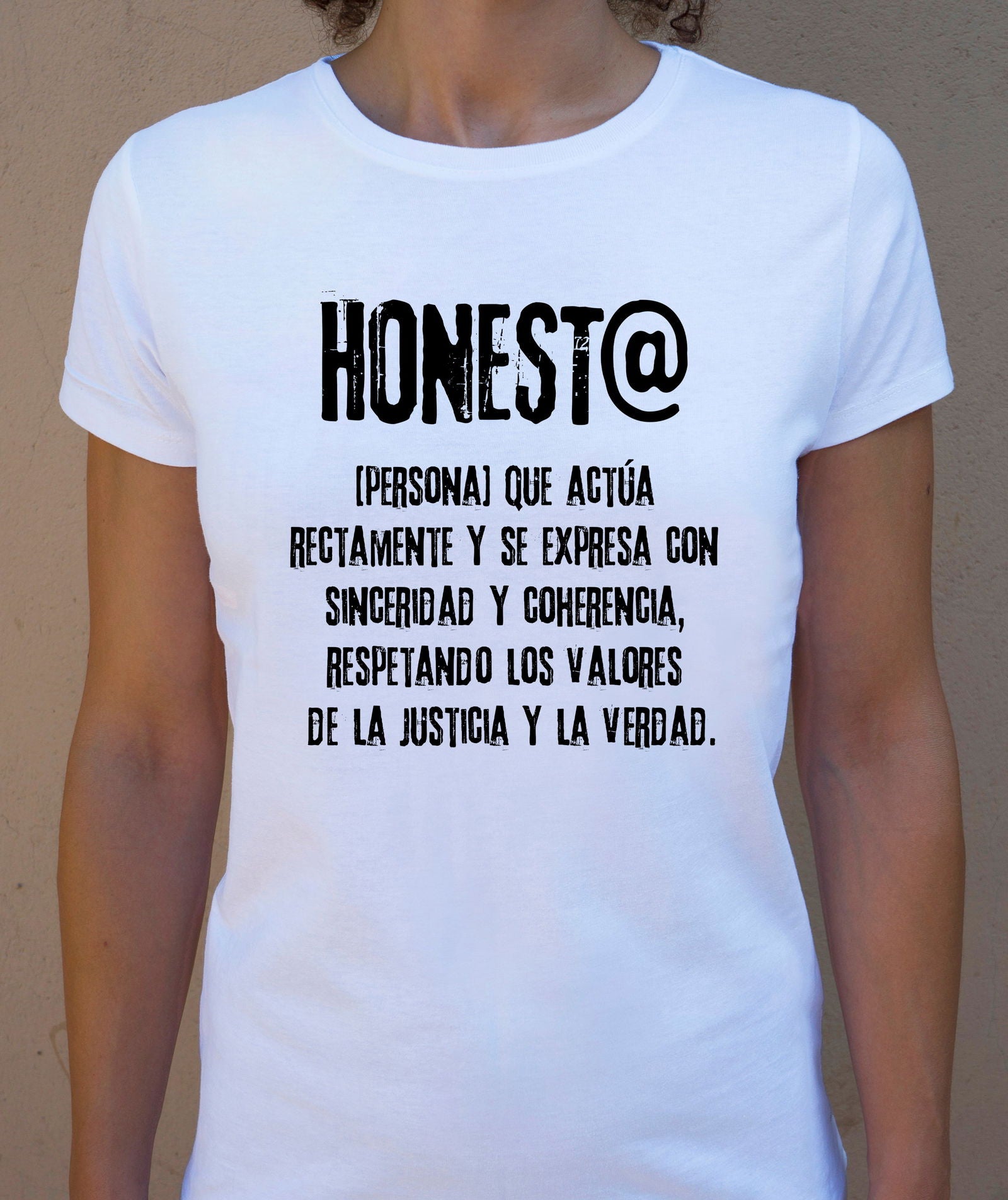 Camiseta HONEST@ ♀ - Motquo