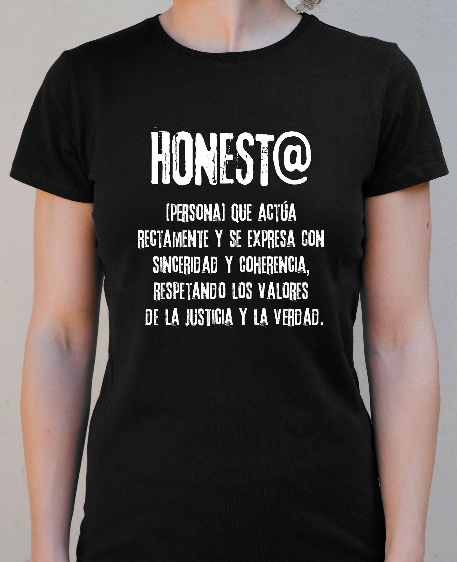 Camiseta HONEST@ ♀ - Motquo