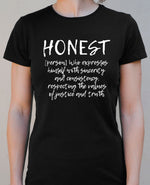 Camiseta HONEST@ ♀ - Motquo