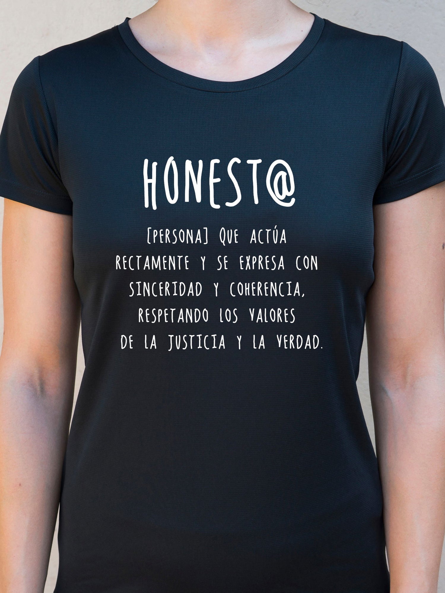 Camiseta HONEST@ ♀ sport - Motquo