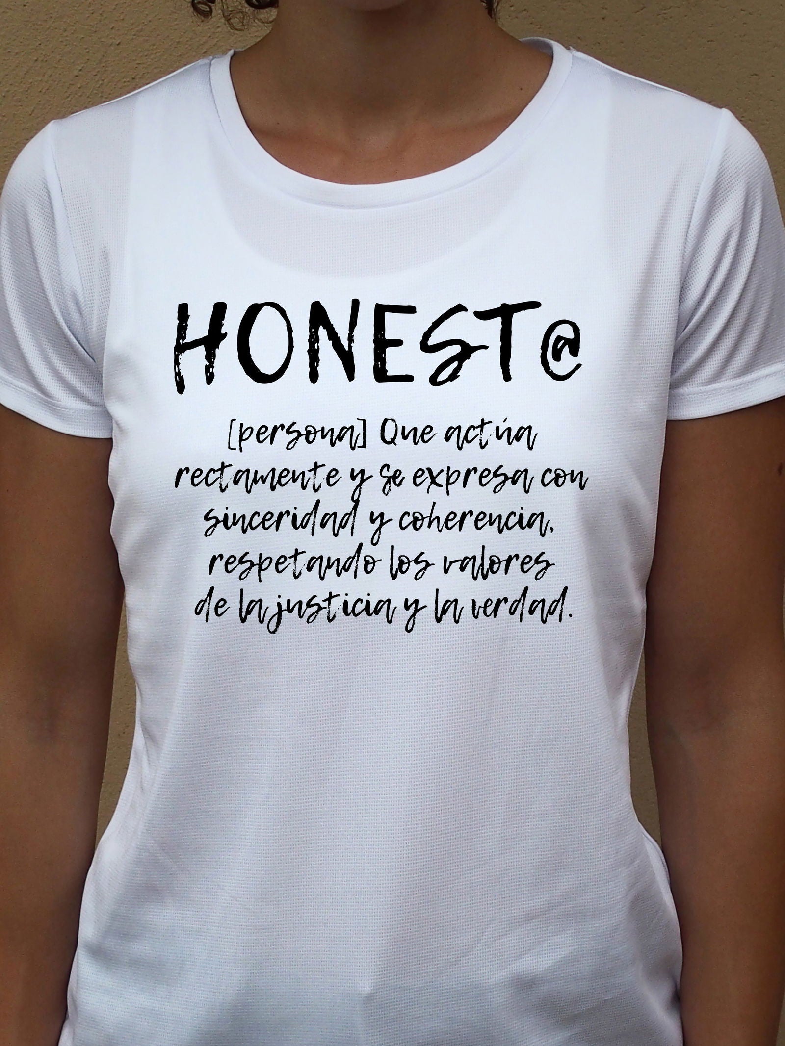 Camiseta HONEST@ ♀ sport - Motquo