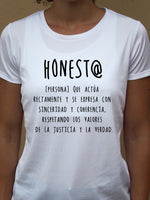 Camiseta HONEST@ ♀ sport - Motquo