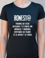 Camiseta HONEST@ ♀ sport - Motquo