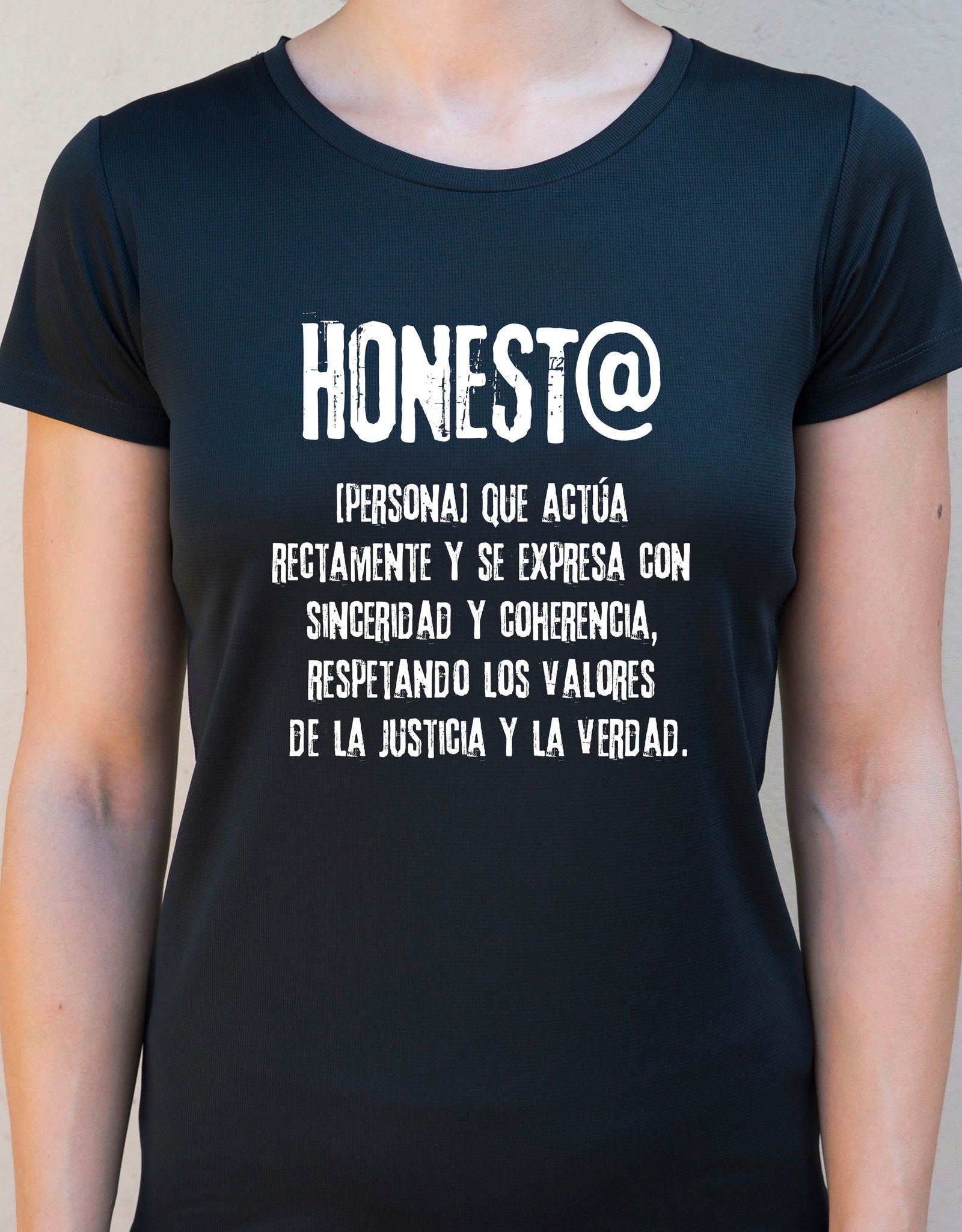 Camiseta HONEST@ ♀ sport - Motquo