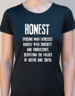 Camiseta HONEST@ ♀ sport - Motquo