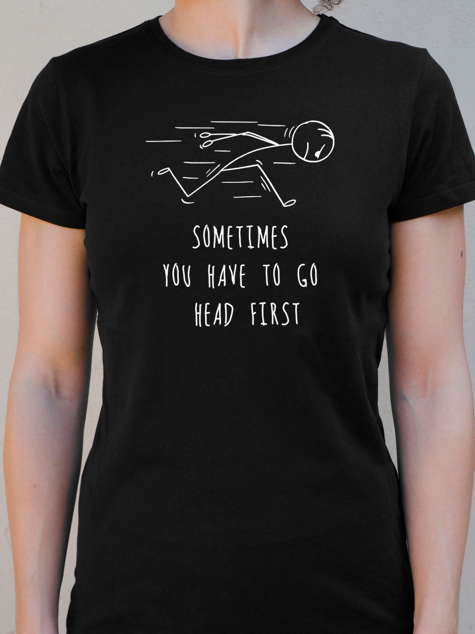 Camiseta "Head First" ♀ - Motquo