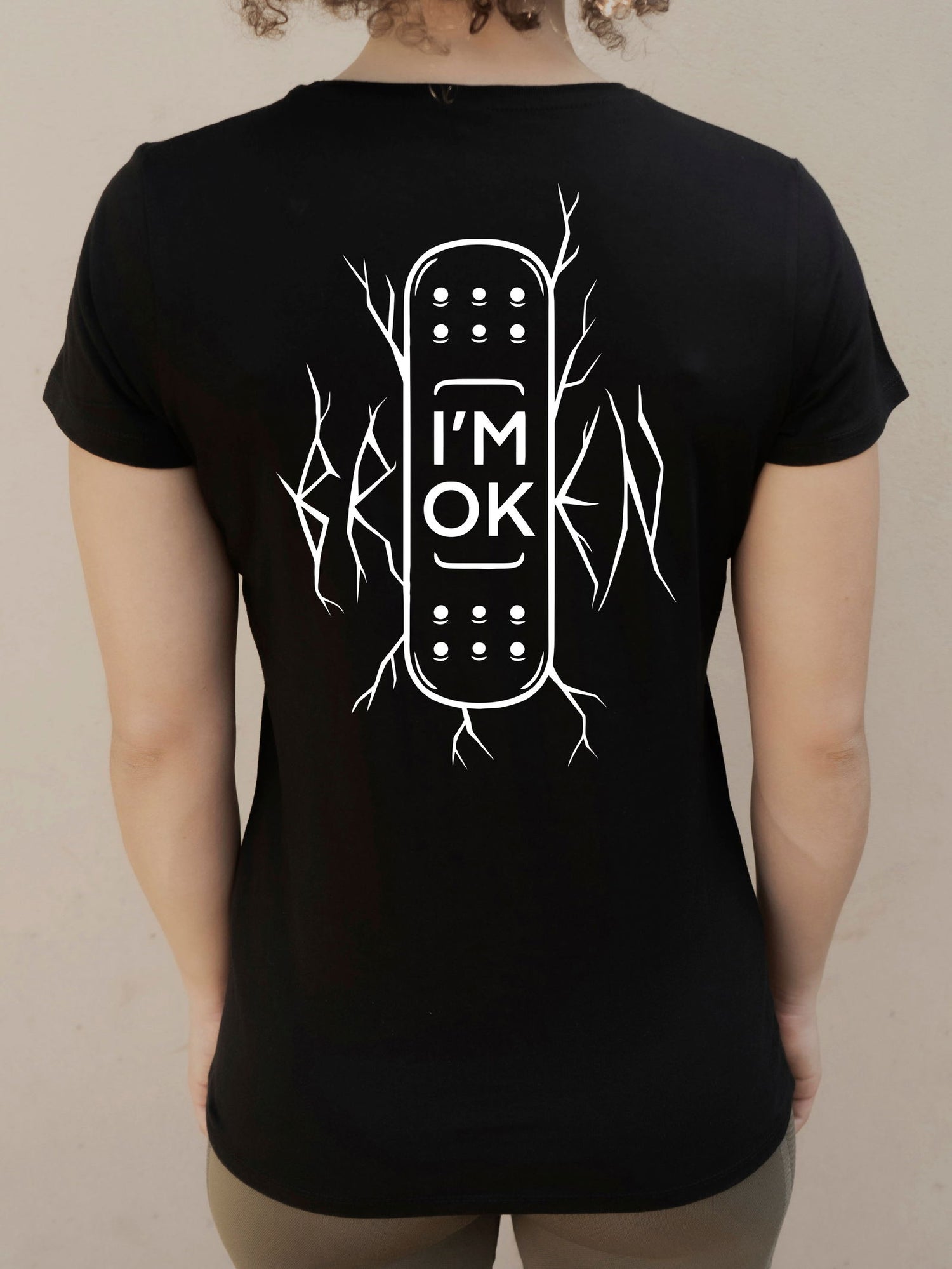 Camiseta "I'm ok" ♀ - Motquo