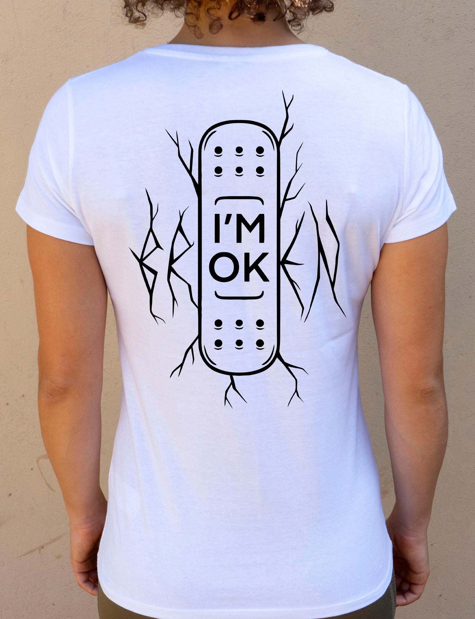 Camiseta "I'm ok" ♀ - Motquo