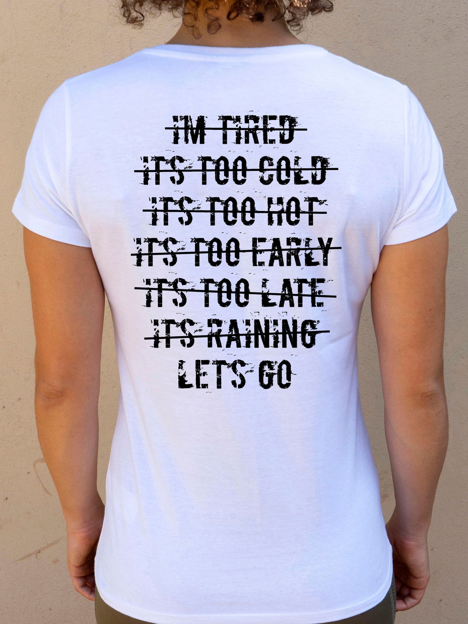 Camiseta "Let's go" ♀ - Motquo