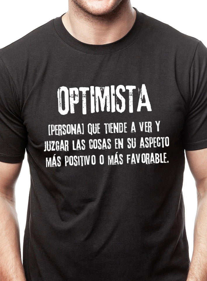 Camiseta OPTIMISTA - Motquo