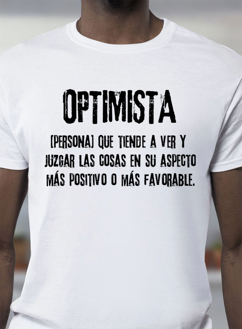 Camiseta OPTIMISTA - Motquo