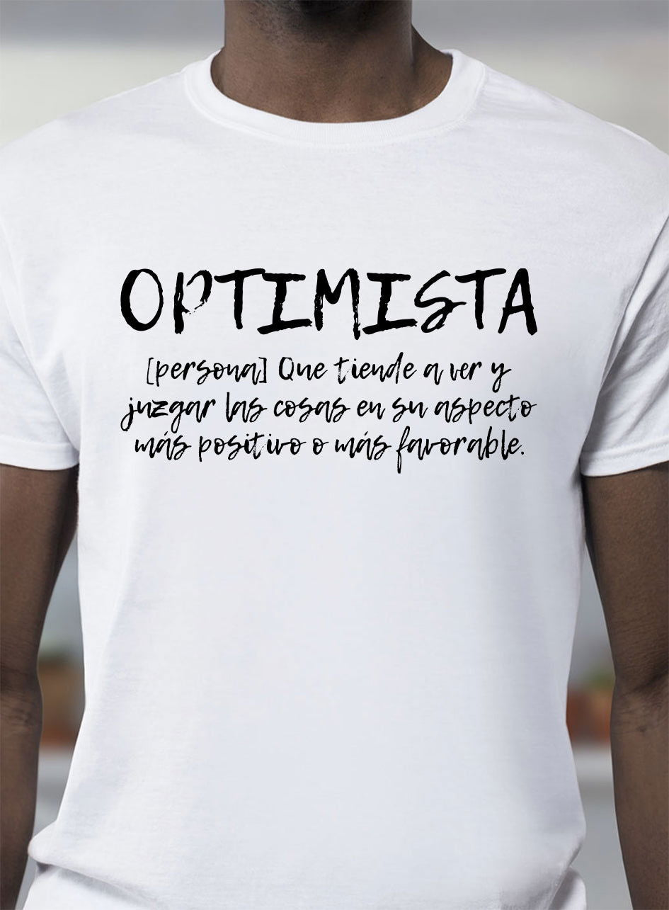 Camiseta OPTIMISTA - Motquo