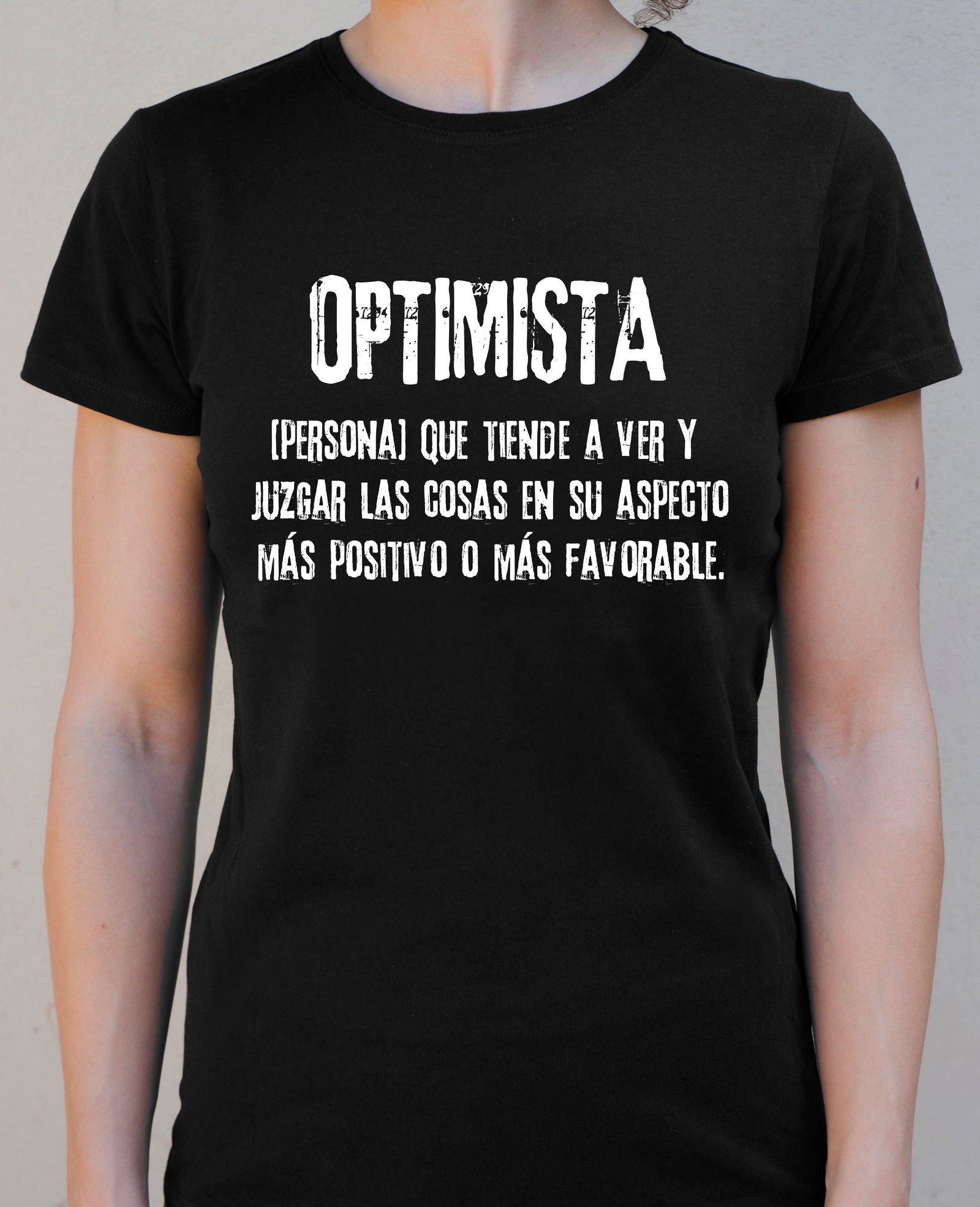 Camiseta OPTIMISTA ♀ - Motquo