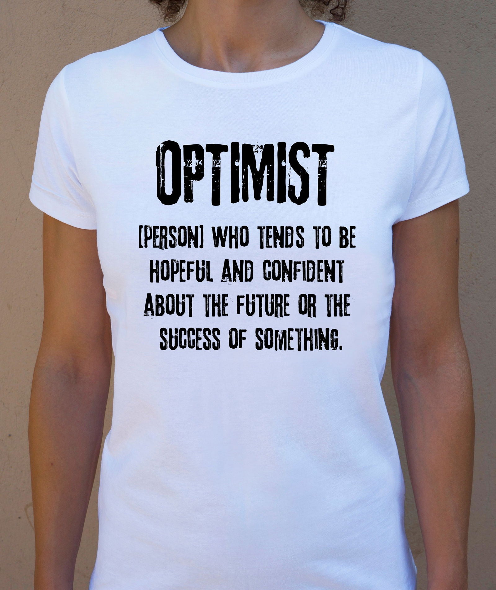 Camiseta OPTIMISTA ♀ - Motquo