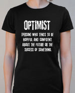 Camiseta OPTIMISTA ♀ - Motquo