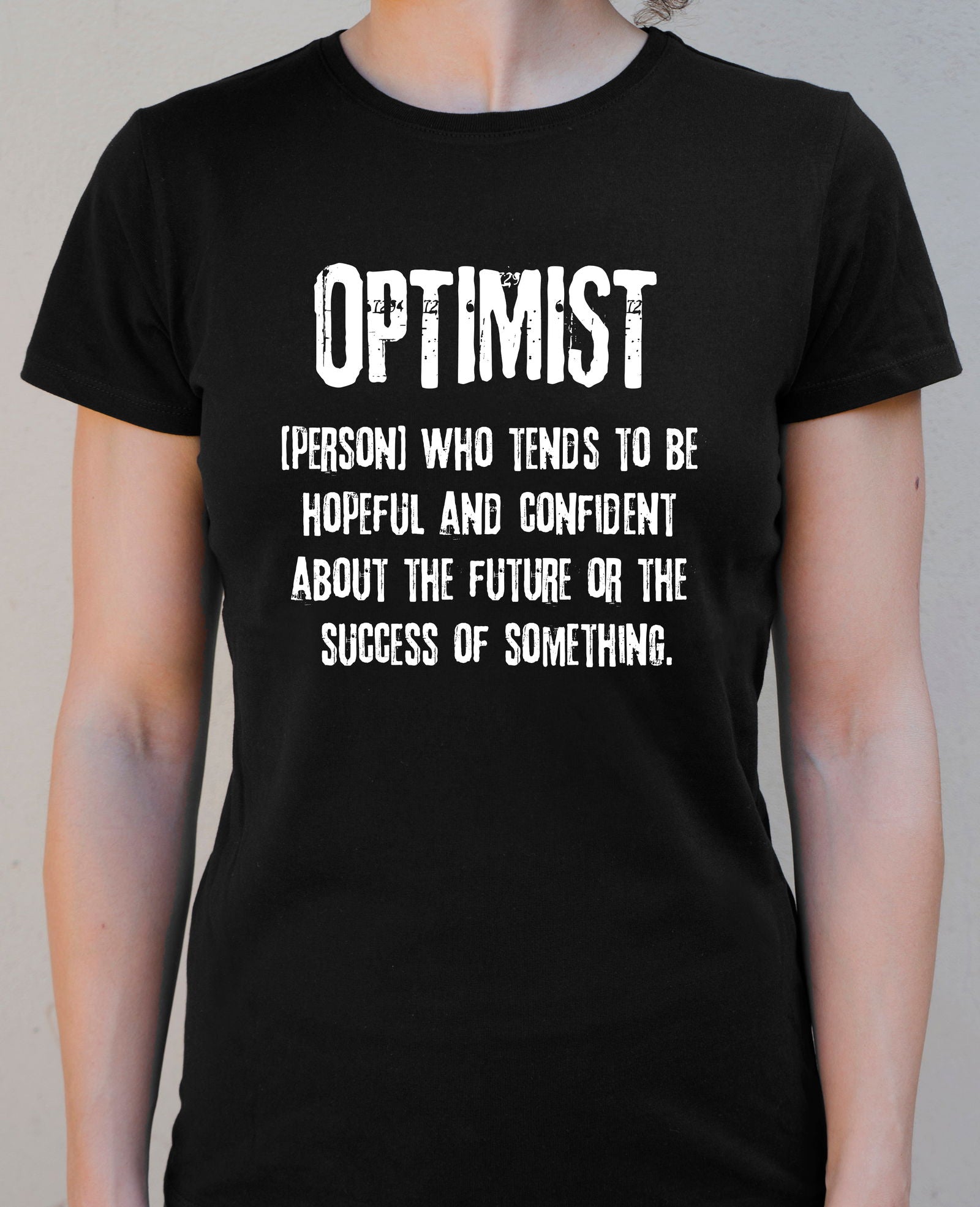 Camiseta OPTIMISTA ♀ - Motquo