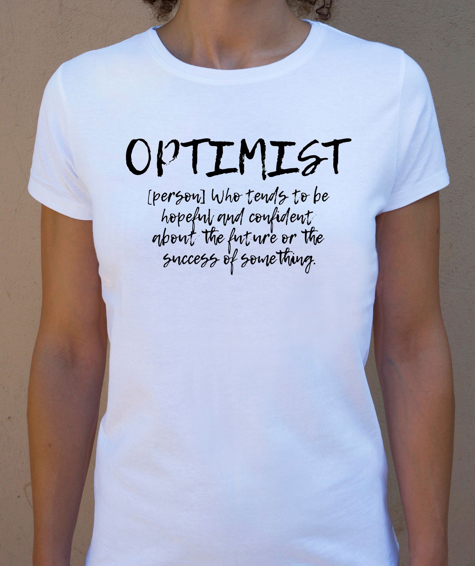 Camiseta OPTIMISTA ♀ - Motquo