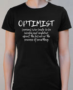 Camiseta OPTIMISTA ♀ - Motquo