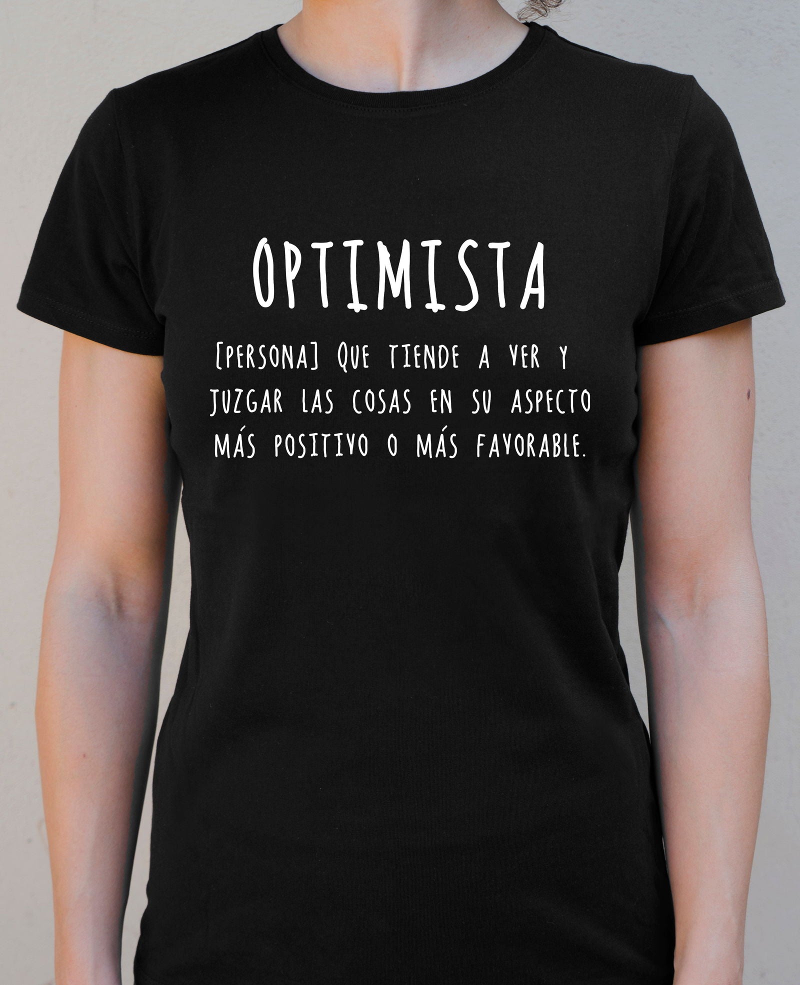 Camiseta OPTIMISTA ♀ - Motquo